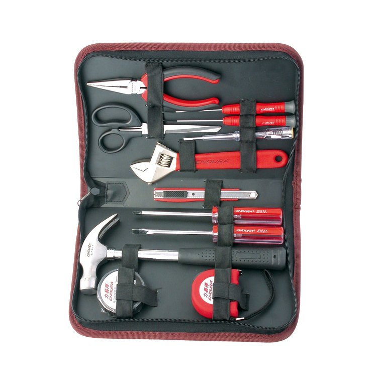 力易得 E1125 12件便携工具包组套