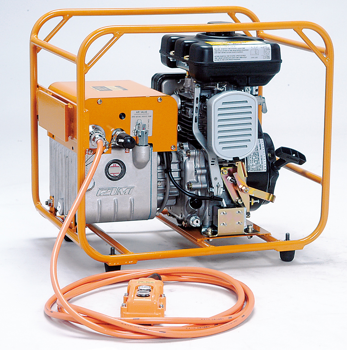IZUMI HPE-100S 单动汽油机液压泵 原HPE-2A单动引擎液压泵